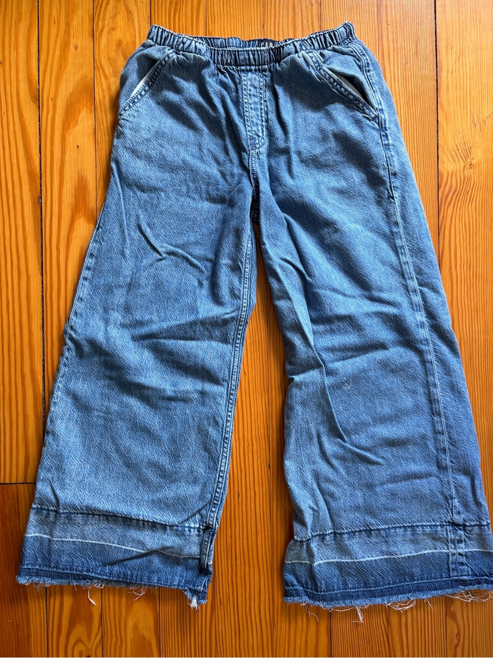 Cute Baggy Wide Leg GAP Jeans for Girls Size Large